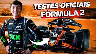 TESTES OFICIAIS da Fórmula 2 no Bahrein O novo carro é INCRÍVEL [upl. by Faustine605]