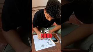 I DRAW A QR CODE  DOES IT WORK shorts challenge [upl. by Asuncion175]