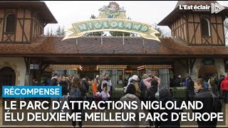 Le parc d’attractions Nigloland élu deuxième meilleur parc d’Europe [upl. by Juakn]