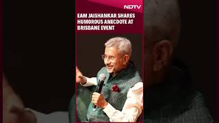 EAM Jaishankar  S Jaishankar Shares Humorous Anecdote at Brisbane Event [upl. by Therine928]