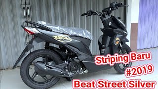 BEAT Street Terbaru 2019 Warna Hitam Motor Honda Matic One Heart [upl. by Leasa]