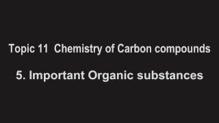 【HKDSE 逐課快講】《字幕》Chem Topic 115 Important organic substances 重要有機物質  光速DSE [upl. by Ailey577]