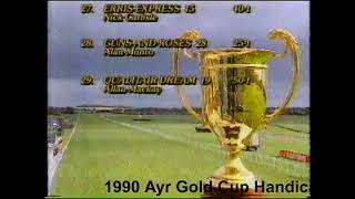 1990 Ayr Gold Cup Handicap [upl. by Sadella]