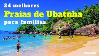 24 melhores Praias de Ubatuba para família muitas dicas fotos vídeos hotéis pousadas e mais [upl. by Akienaj]