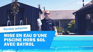 Bayrol Entretien dune piscine hors sol Intex après sa mise en eau [upl. by Urbai]