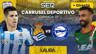 ⚽️ REAL SOCIEDAD vs DEPORTIVO ALAVÉS  EN DIRECTO LaLiga 2324  Jornada 19 [upl. by Enalahs588]