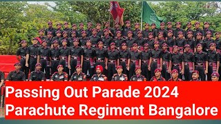 Passing Out Parade From Parachute Regiment Training Centre Bangalore l Agniveer Batch No 4 [upl. by Noiwtna]