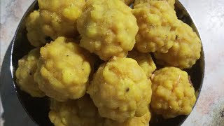 ಬೂಂದಿ ಲಾಡು ಮಾಡುವ ವಿಧಾನ  Boondi Laddu recipe in Kannada Tips to make perfect boondi laddu [upl. by Thurnau]