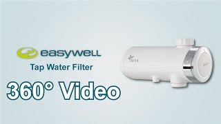 Tap Water Filter FF5800｜360° Video｜EASYWELL [upl. by Anitsrihc]