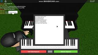 RobloxPiano Keyboard v11 Faded Tutorial [upl. by Auerbach805]