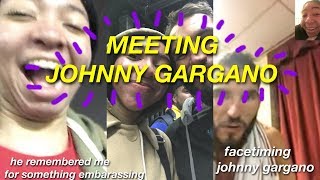 MEETING JOHNNY GARGANO amp GETTING HIT BY A CAR [upl. by Justine709]