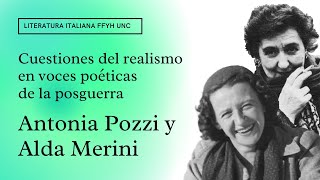 Literatura Italiana 2024  Cuestiones del realismo en la poesía de Antonia Pozzi y Alda Merini [upl. by Boylston]