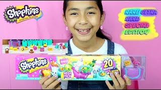 Shopkins Season 3 Mega Pack Rare Ultra Rare Special Edition B2cutecupcakes [upl. by Cynar]