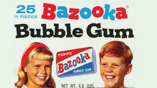 Fun with Bazooka Bubble Gum  Life in America [upl. by Kiley]