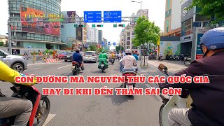 Từ Sân bay Tân Sơn Nhất về chợ Bến Thành Quận 1 [upl. by Ydnar]