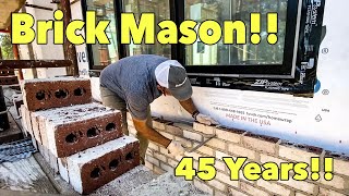 45 Years as a Brick Mason Dream Home For Dad Part 5 [upl. by Harriman]