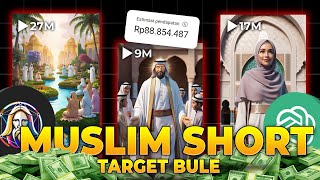 Lagi Rame SHORT MUSLIM Target Bule Cuan Gede dari YoutubeCara Dapat Uang dari Youtube 2024 Terbaru [upl. by Imyaj245]