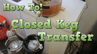 Closed Keg Transfer Without an Expensive Fermenter [upl. by Neersin]