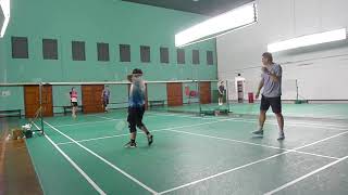 6Nov24 CRC Badminton Kang Tiong HunLi Nin vs Lim Jing YuanLim Jin Keong [upl. by Barnet]