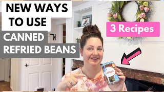 How to Use Refried Beans  Refried Beans for dinner [upl. by Eimmak]