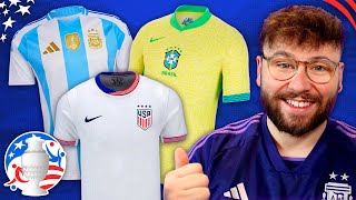 Ranking the 2024 Copa America Jerseys [upl. by Chretien804]