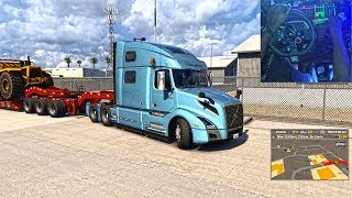 H SHIFTING THIS 455HP VNL  ATS  steeringwheelgameplay  logitechg29 [upl. by Thaxter567]