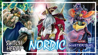 NORDIC  ODIN FATHER OF THE AESIR COMBO RANKED GAMEPLAY YuGiOh Master Duel nordic odin [upl. by Palmer]