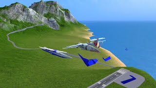 MidAir Collision Compilation In Turboprop Flight Simulator 10 [upl. by Itoyj944]