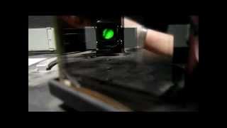 Michelson Inerferometer I green light [upl. by Zat]