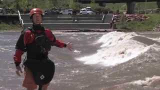 Hydraulic Jump at Glenwood Springs Whitewater Park [upl. by Yole779]