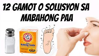 GAMOT SA MABAHONG PAA GAMOT SA MABANTOT NA PAA  KALUSUGAN TIPS [upl. by Fari873]