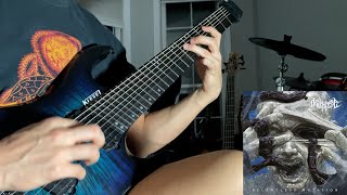 Archspire  A Dark Horizontal Full Guitar Cover [upl. by Ylellan]