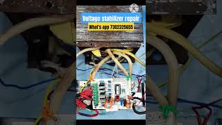 ShortVoltage stabilizer repair online classOnline repair course [upl. by Purvis]