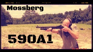 Mossberg 12ga 590A1 Combat Ready Shotgun [upl. by Wernick765]