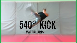 Acrobatic Tutorial  540 Kick [upl. by Marcello]