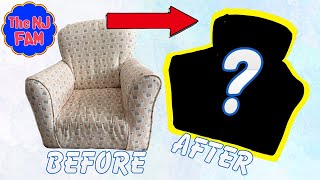 Upholstering For the First Time  DIY [upl. by Allez]