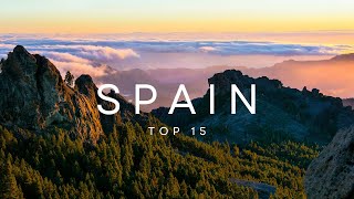 15 Best Places to Visit in Spain  Travel Video [upl. by Bathelda786]