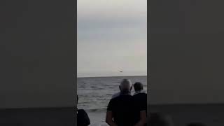 Terracina air show incredibile crash [upl. by Mchail689]