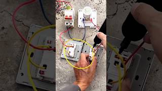 123 ways switch Wiring Connection electrician electricalwiring switchwiring electrical shorts [upl. by Nahguav]