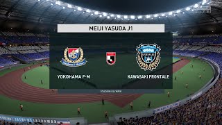 🇯🇵 Yokohama F Marinos vs Kawasaki Frontale  Japan J1 League 2022  23022022  Gameplay [upl. by Rogergcam]