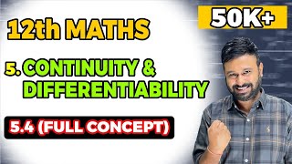 Class 12th NCERT Maths  Ex 54 Introduction  Chapter 5 Continuity amp Differentiability [upl. by Einial520]