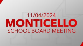 School Board Meeting  Monday November 4th 2024 [upl. by Annala]