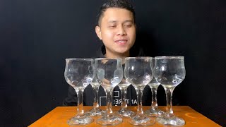 ASMR Drinking Five Glasses of Water asmr sleep [upl. by Anaes74]