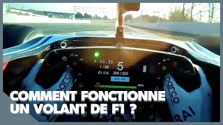 Formule 1  comment fonctionne le volant de ces voitures [upl. by Muhcon]