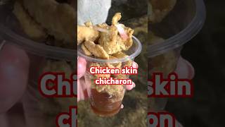 Chicken skin chitcharon chickenskin chickenskinchitcharon streetfood [upl. by Rosalind676]