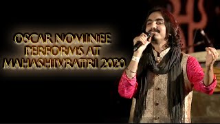 Oscar Nominee Aditya Gadhvi performs at Mahashivratri 2020 I Sadhguru I Isha foundation [upl. by Nosnarb]