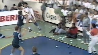 Liga ASOBAL 199394  Teka vs Alzira  POff S1 Santander [upl. by Reivaxe46]