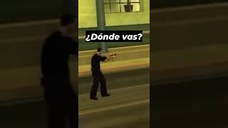 La POLICÍA está LOCA en GTA SAN ANDREAS 😂 shorts curiosidades gta [upl. by Inoek]