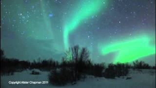 Ravnastua  The Northern Lights Aurora Borealis Norway January 2011 [upl. by Sherfield754]