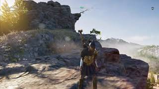 taygetos overlook synchronization where kassandra almost died assassins creed odyssey [upl. by Gnoc]